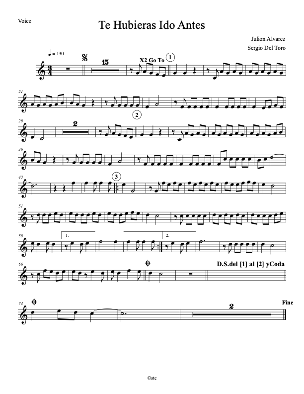 La imagen puede contener una previsualizacion de una partitura